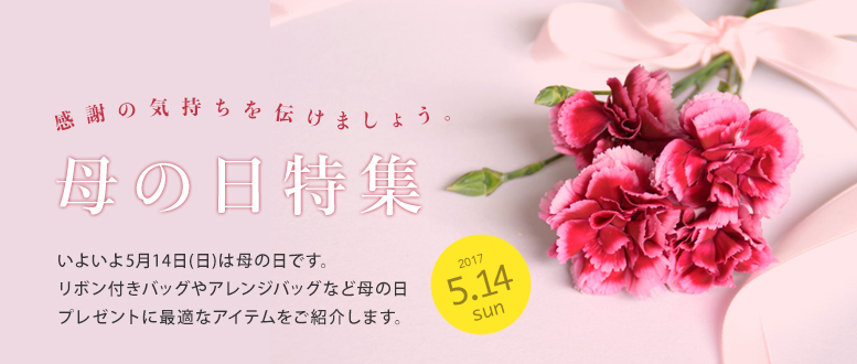 母の日特集2017